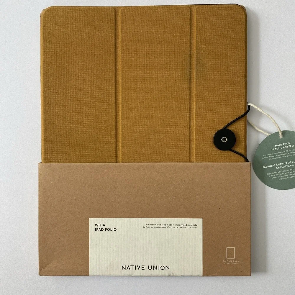 Native Union - Minimalist slim Stand Folio case for‎ Apple iPad 12.9